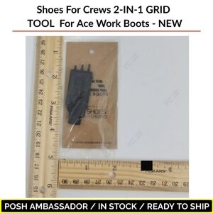 Shoes For Crews 2-IN-1 GRID TOOL  For Ace Work Boots - NEW